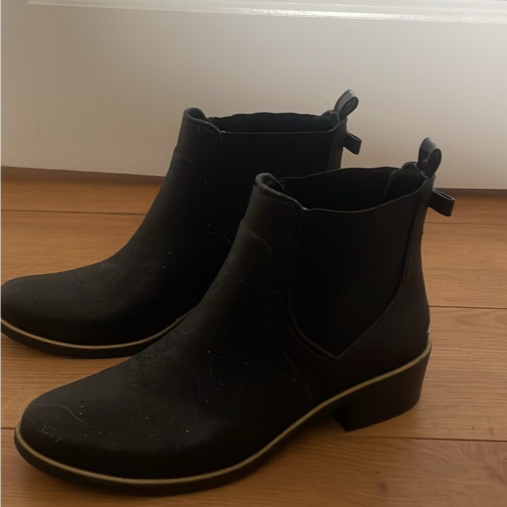 Kate Spade ankle rain boots
